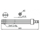 Fomaco 3xL305 Injector Needles